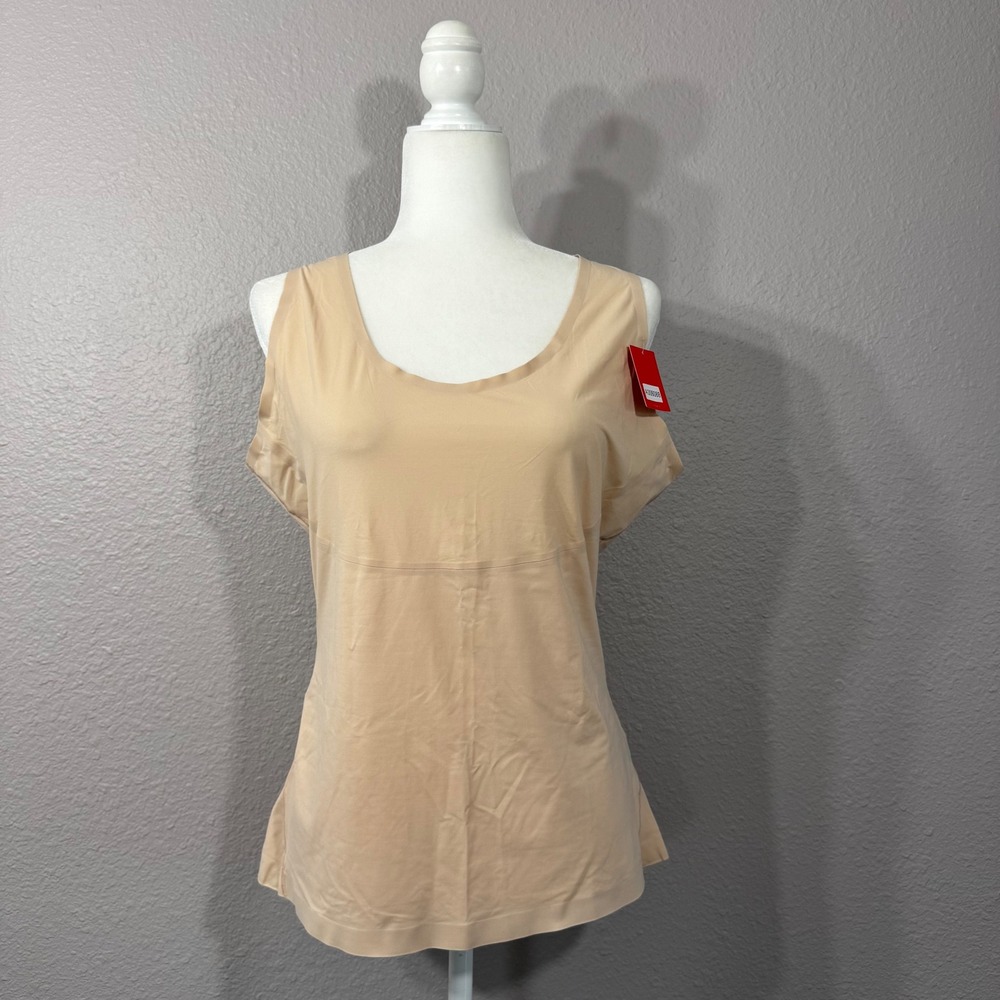 Spanx Women's Size 1X Nude Thinstincts Tank Top Shapewear 10183R